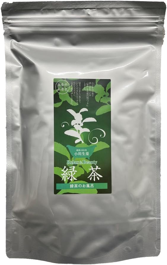 緑茶のお風呂　5個セット+1個無料サービス